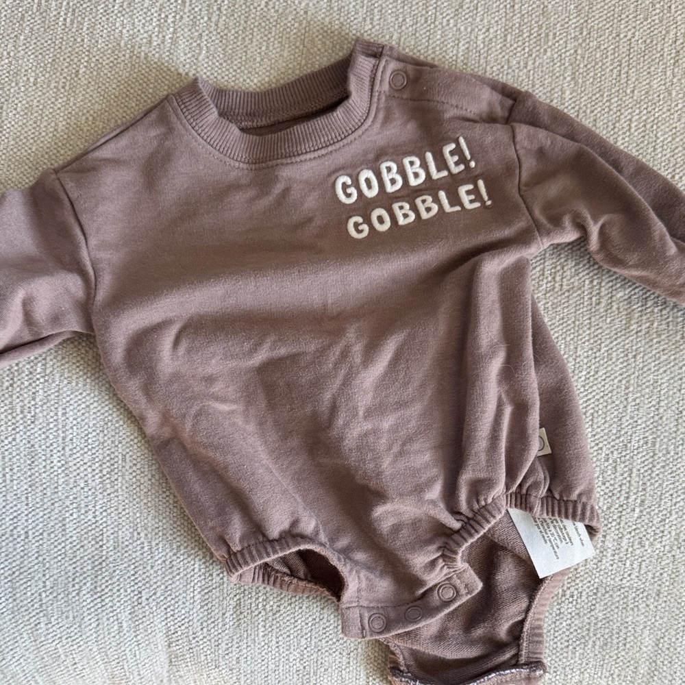 Cozy Brown Kids One Piece